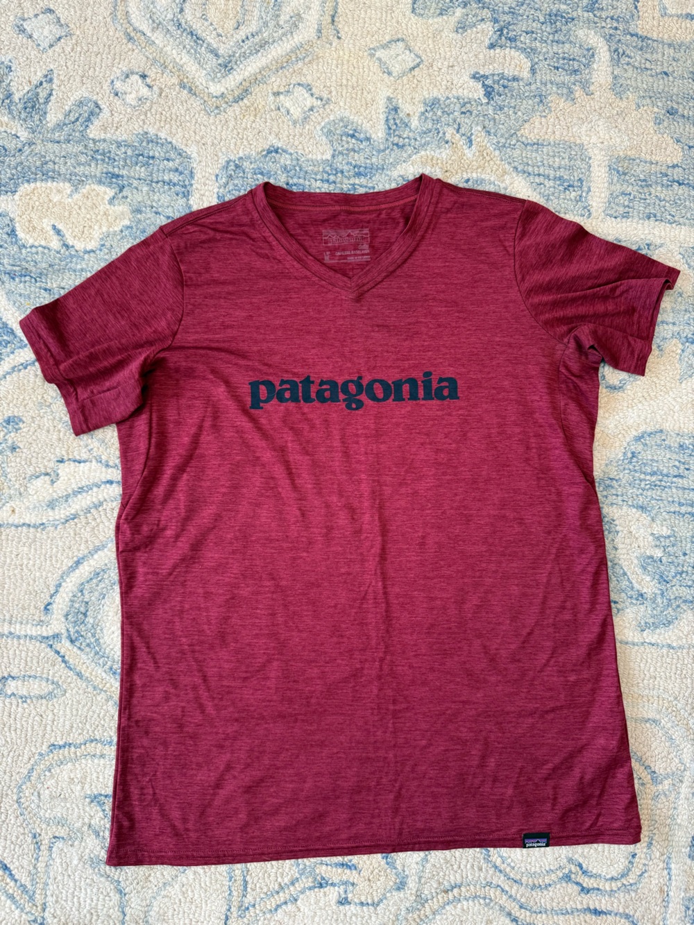 Patagonia Capilene Baselayer T-Shirt Burgundy Women’s Medium